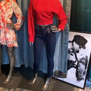 Blue Spice Skinny Blue Jeans 🔥